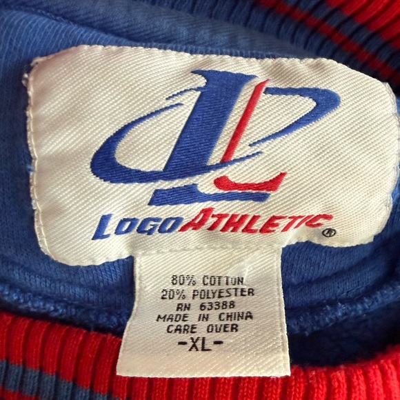 Vintage New England Patriots NFL Logo Athletic Crewneck Sweatshirt Size XL - Picture 7 of 7